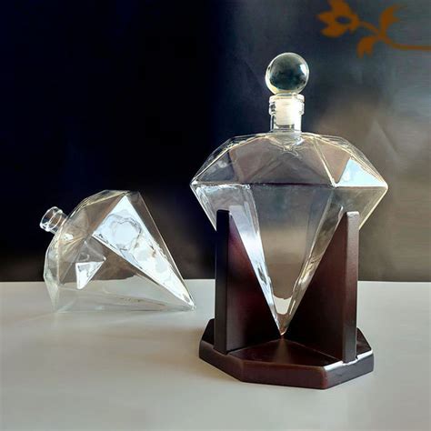 diamond shaped glass